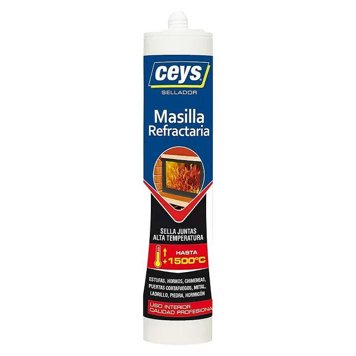 Ceys Masilla refractaria - 310 g - Vista frontal
