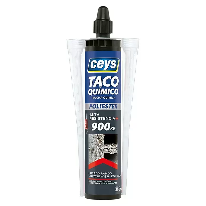 Ceys Adhesivo fuerte Polyester - Incoloro, 300 ml - Vista frontal