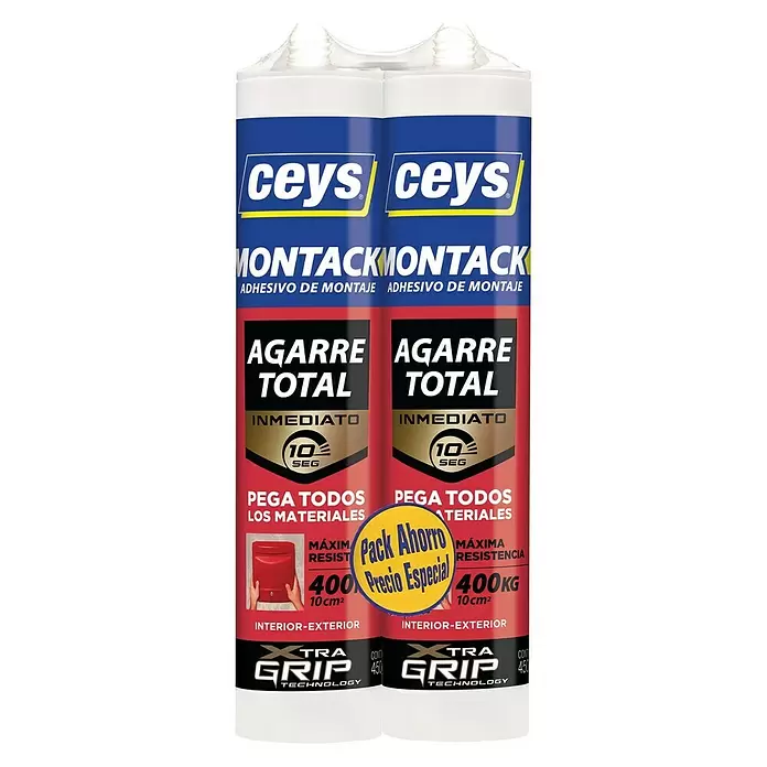Ceys Adhesivo para montaje Montack Xpress Duplo - 2 uds. - Vista frontal