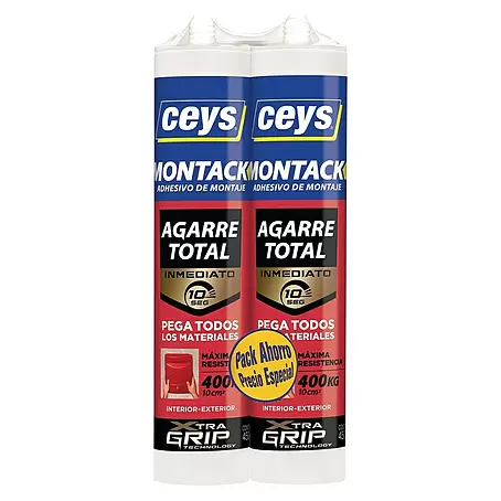 Ceys  Adhesivo para montaje Montack Xpress Duplo