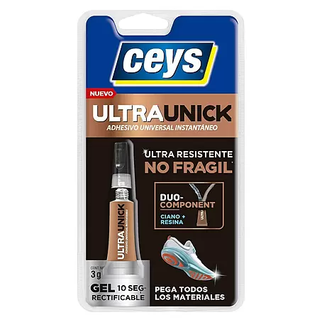 Ceys  Pegamento instantáneo fuerte Ultra Unick