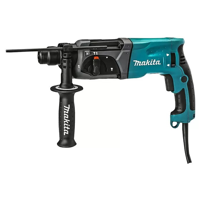 Makita Kombihammer HR2470X10 - 780 W, Leerlaufdrehzahl: 0 U/min - 1.100 U/min, Einzelschlagstärke: 2,4 J - Linke Seitenansicht