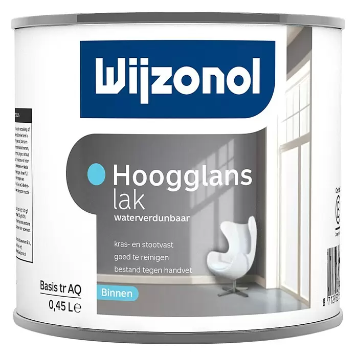 Wijzonol Lakverf Hoogglans - 500 ml - Vooraanzicht