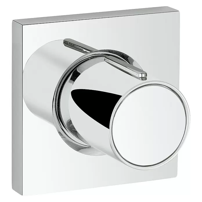 Grohe Unterputzventil Grohtherm F - Chrom, Messing, Glänzend - Diagonale Ansicht