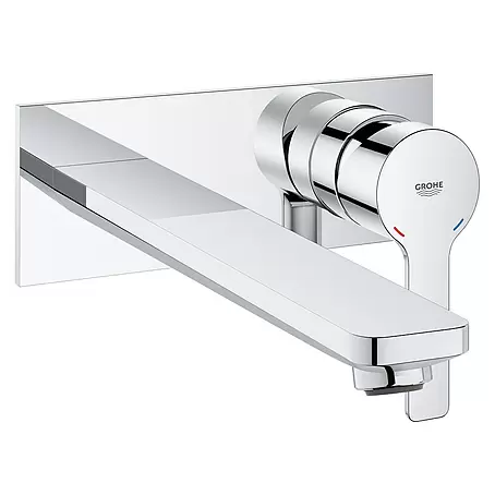 Grohe Lineare Wand-Waschtischarmatur