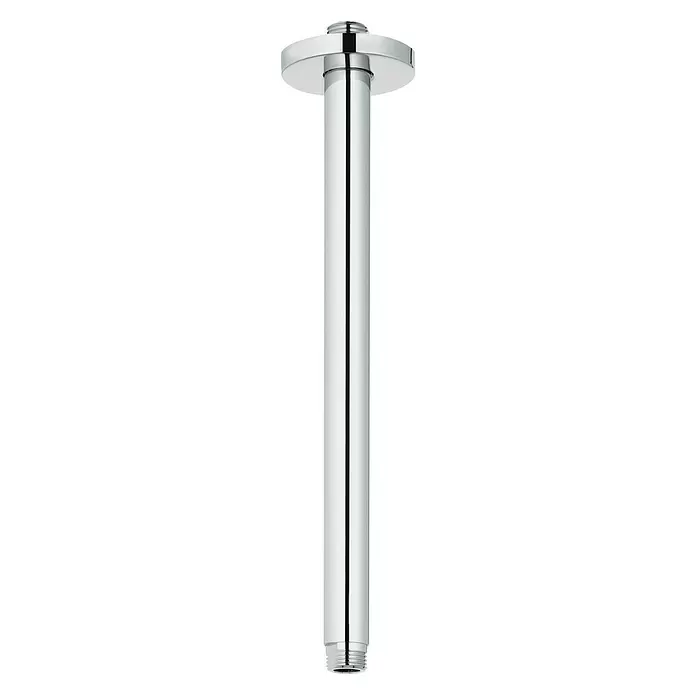 Grohe Brausearm Rainshower - Deckenmontage, Höhe: 29,2 cm, ½″, Rund - Vorderansicht