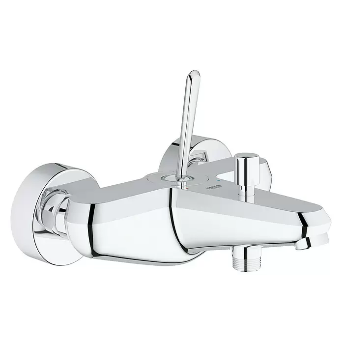 Grohe Eurodisc Joy Badewannenarmatur - Chrom, Glänzend - Diagonale Ansicht