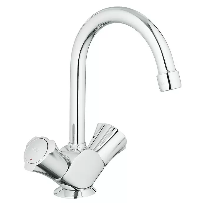 Grohe Costa Waschtischarmatur - Chrom - Diagonale Ansicht