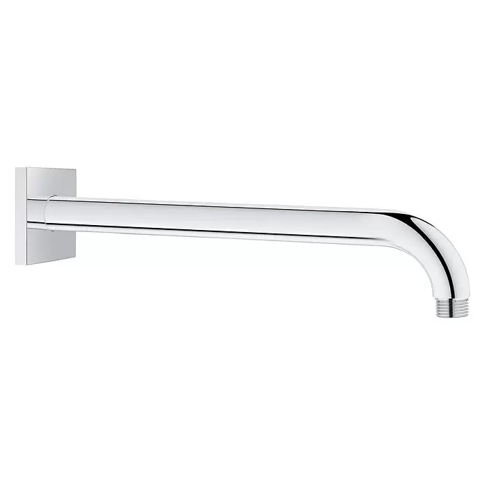 Grohe Brausearm Rainshower - Länge: 27,5 cm, ½″, Eckig - Diagonale Ansicht