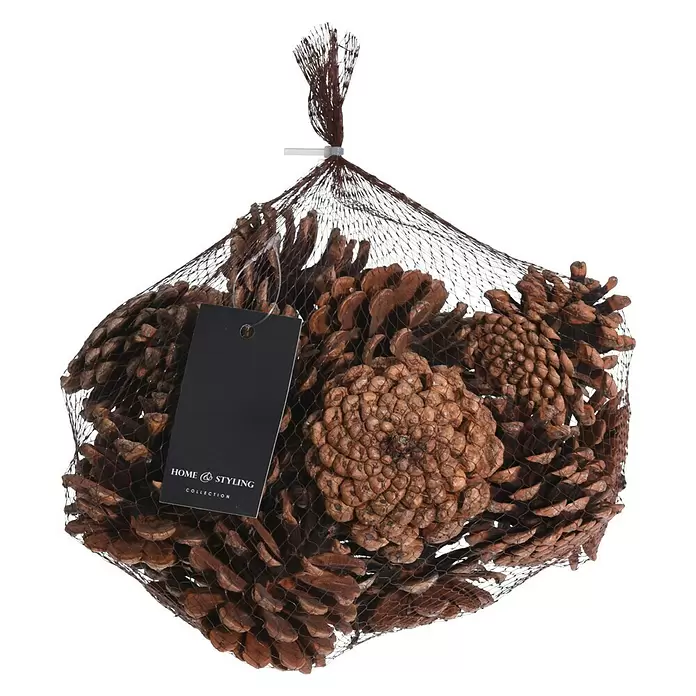 Decoratief element denneappels - 300 g, Dennenappel - Vooraanzicht