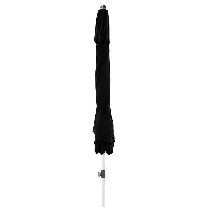 Doppler Expert Kurbelschirm Auto Tilt - Schwarz, Durchmesser: 320 cm - Vorderansicht