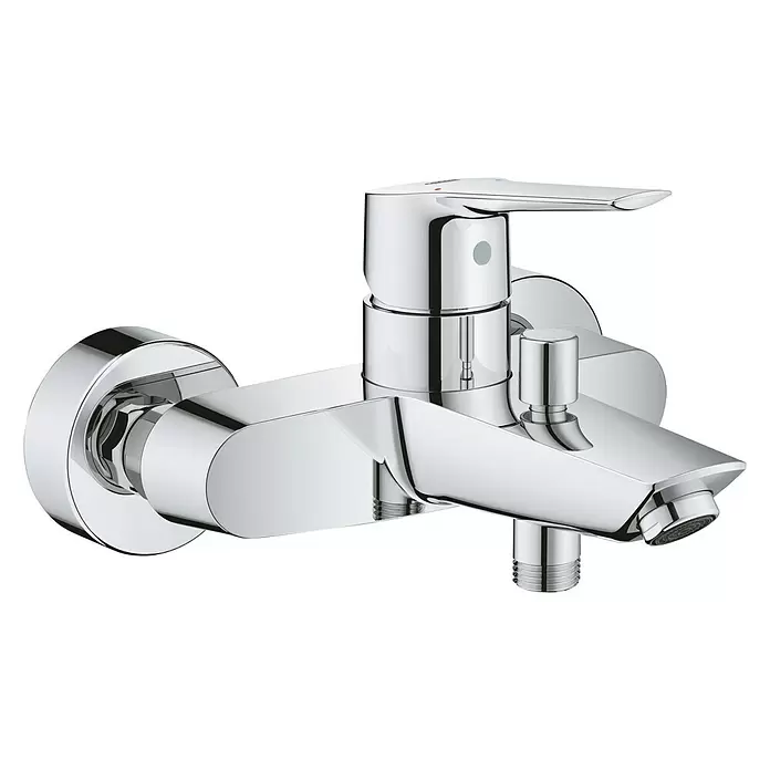 Grohe Start Badewannenarmatur - Chrom, Glänzend - Diagonale Ansicht