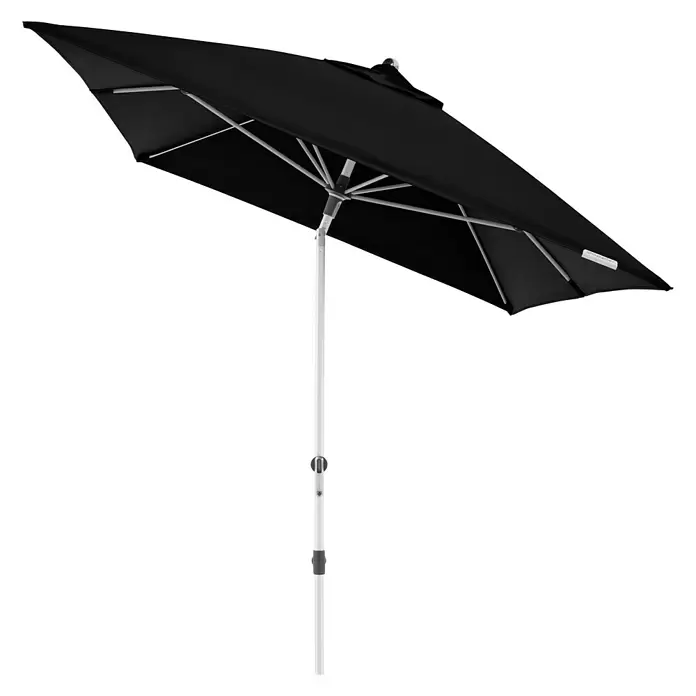 Doppler Expert Sonnenschirm Auto Tilt - Schwarz, 300 x 200 cm - Diagonale Ansicht