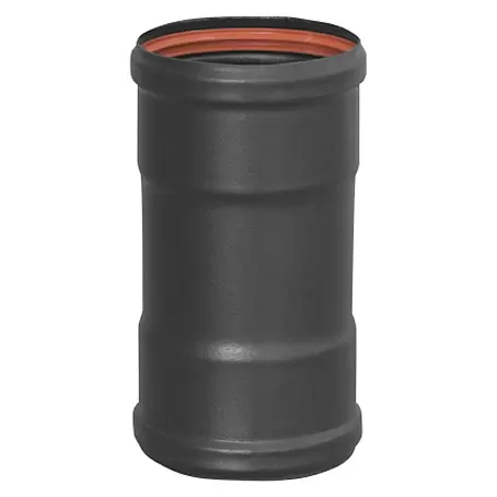 Practic  Manguito de unión para tubos H-H para estufa de pellets