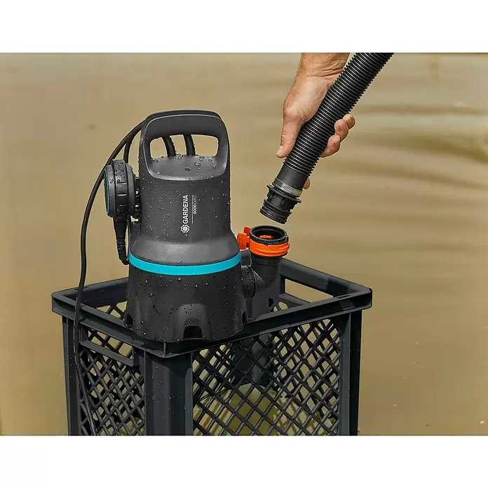 Gardena Hochwasser-Kit mit SWP 9000 - Max. Fördermenge: 9.000 l/h - Detailaufnahme