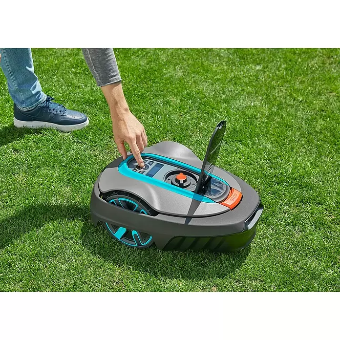 Gardena Mähroboter-Set smart SILENO city Set 600 - 18 V, Li-Ionen, 2 Ah, 1 Akku, Max. Flächenempfehlung: 600 m² - Anwendungsbeispiel