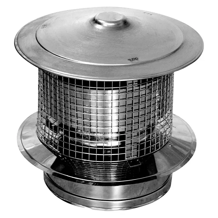 Nedco Regenkap Trekkap - Diameter: 80 mm - Vooraanzicht