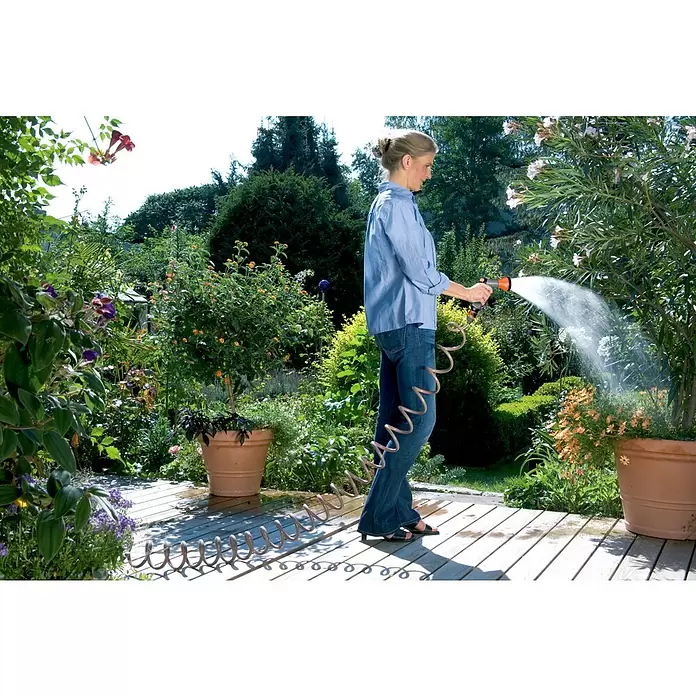Gardena Set spiralnog crijeva - Duljina: 10 m, Plastika - Proizvod u upotrebi
