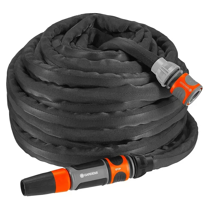 Gardena Gartenschlauch Liano Set - Länge: 30 m, Schlauchdurchmesser: 13 mm (½″) - Diagonale Ansicht