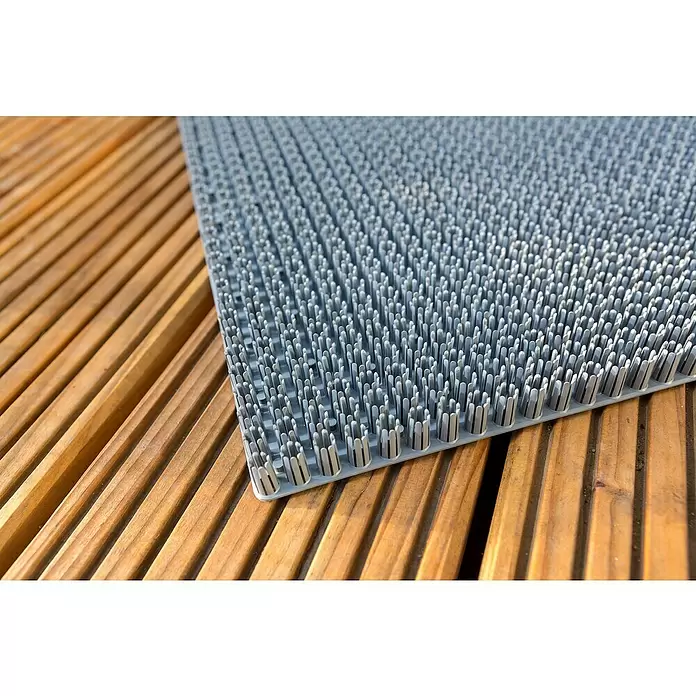 Astra Allwettermatte Season - Grau, 40 x 60 cm, 100 % Polyethylen - Detailaufnahme
