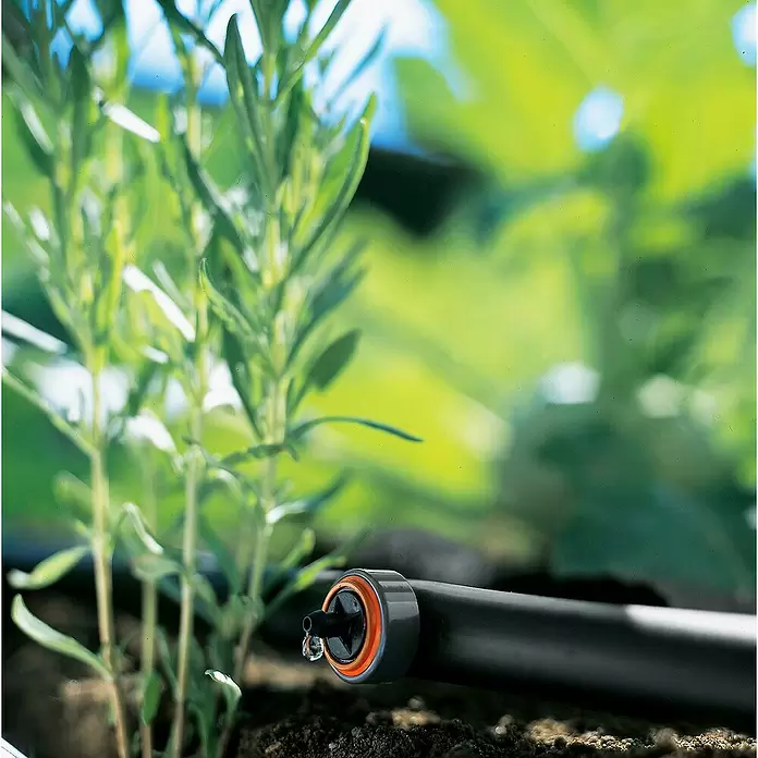 Gardena Micro-Drip Endtropfer - 10 Stk., Max. Wasserdurchfluss: 2 l/h - Detailaufnahme