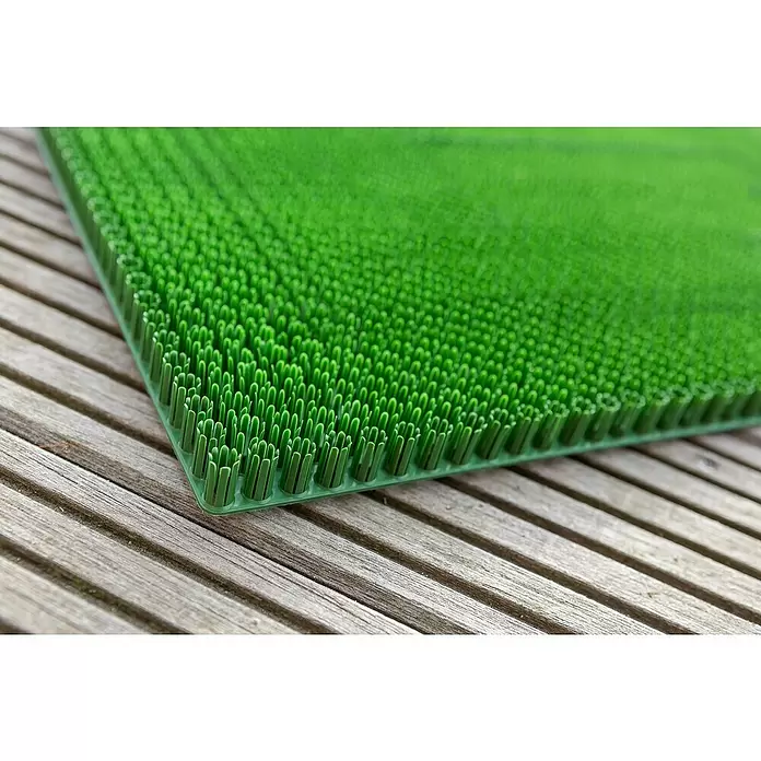 Astra Allwettermatte Season - Grün, 40 x 60 cm, 100 % Polyethylen - Detailaufnahme
