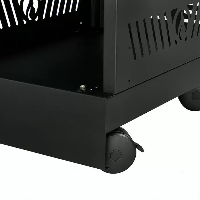 Kingstone Grillküchen-Modul The Quad Small - Schwarz, L x B x H: 55,3 x 36,7 x 91,3 cm - Detailaufnahme