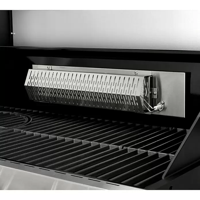Kingstone KMS Gasgrillküche The Quad Six - Anzahl Brenner: 6, Hauptgrillfläche: 89,2 x 45 cm, 21 kW, Material Rost: Gusseisen - Detailaufnahme