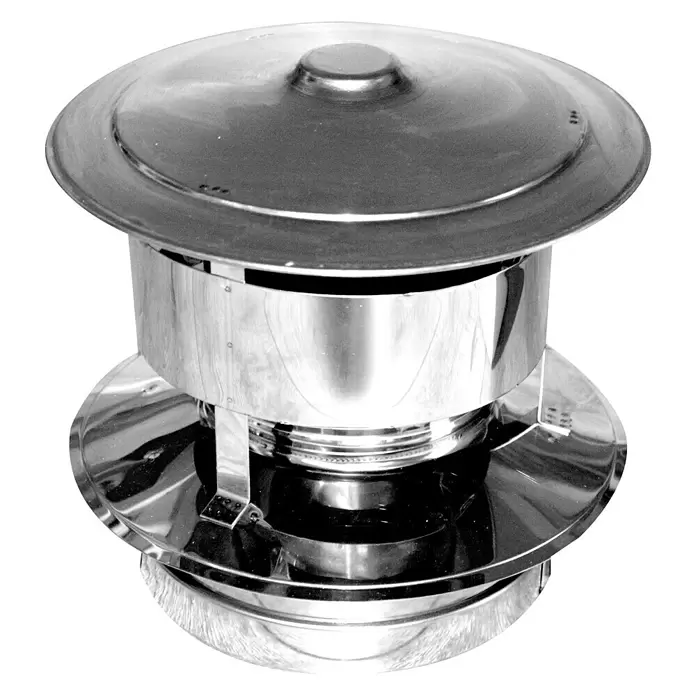 Nedco Regenkap Trekkap - Diameter: 80 mm - Vooraanzicht