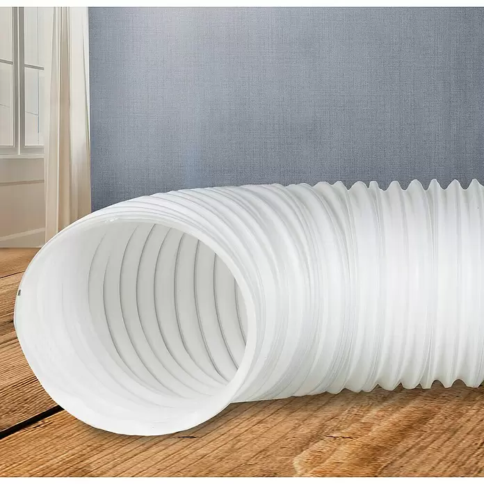 Nedco Afvoerslang airco - Wit, Lengte: 500 cm, Buisdiameter: 120 mm - Close-up