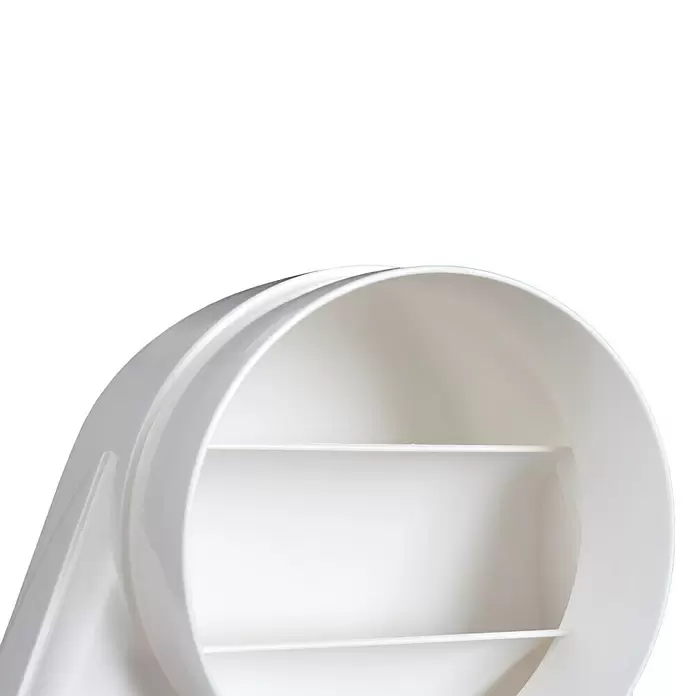 Nedco Overgangsstuk Haaks Eco+ - Diameter aansluitstukken: 150 mm, 220 x 90 mm, Kunststof - Close-up