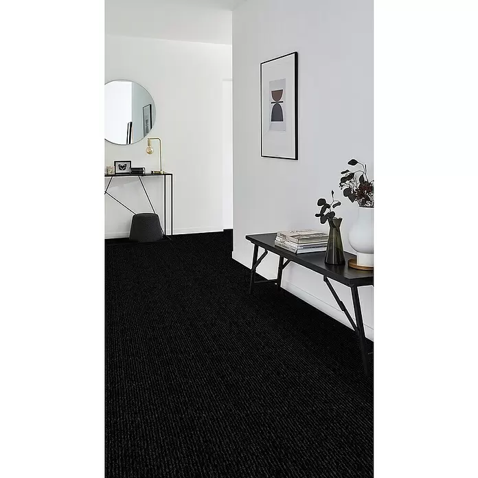 Tarkett Moqueta a metros Tango - Ancho: 2 m, Negro - Foto ambiente