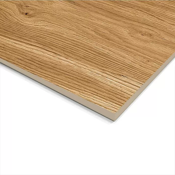 Atlas Concorde Feinsteinzeugfliese Twist Rovere - 22,5 x 90 cm, Beige, Unglasiert - Detailaufnahme