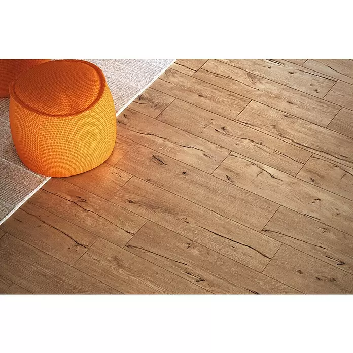Atlas Concorde Feinsteinzeugfliese Fable Honey - 22,5 x 90 cm, Braun, Unglasiert - Stimmungsaufnahme