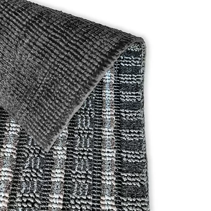 Astra Fußmatte Poly Brush - Schwarz, 40 x 60 cm, 100 % Polypropylen - Detailaufnahme