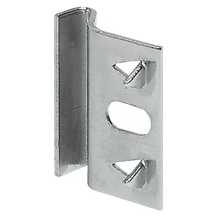 Häfele Aanslag - Staal, Zilver - Diagonaal zicht