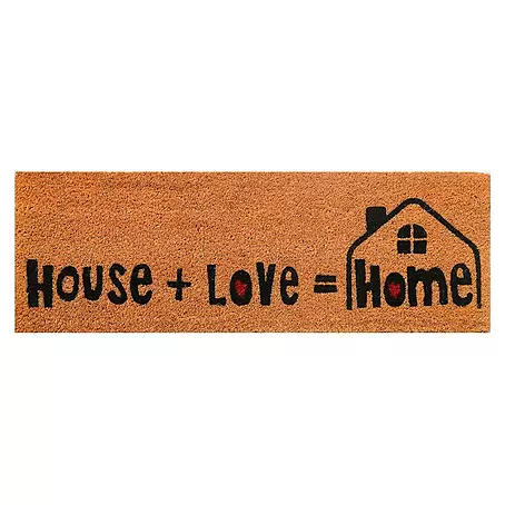 Felpudo de coco House Love