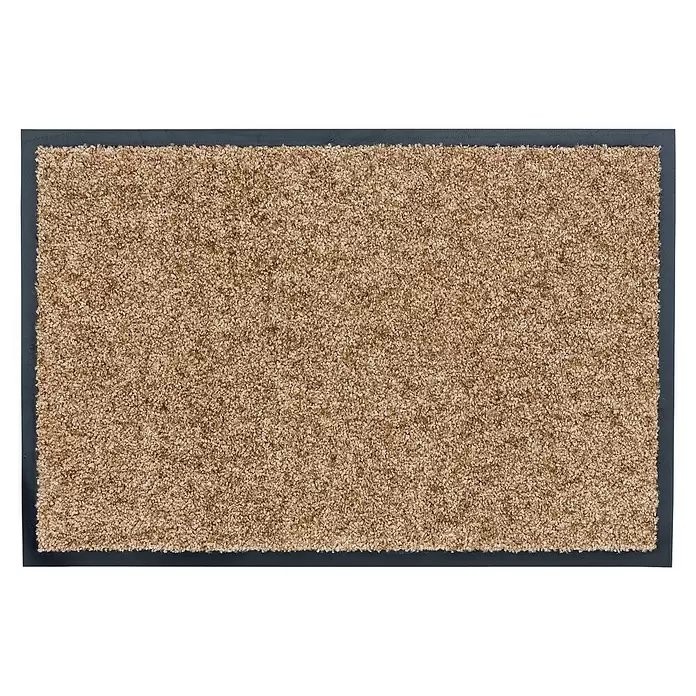 Astra Schmutzfangmatte Diamant - Uni, Sand, 60 x 80 cm, Material Nutzschicht: 100 % Polyamid - Ansicht von oben