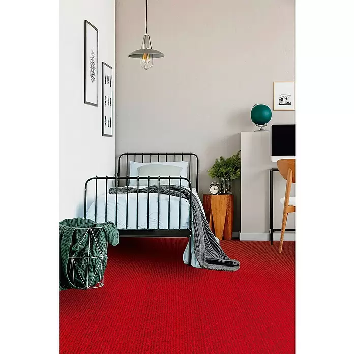 Tarkett Moqueta a metros Tango - Ancho: 2 m, Tomato - Foto ambiente