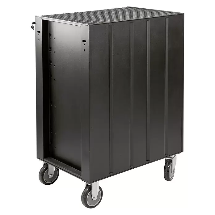 Werkstattwagen - L x B x H: 76 x 46 x 98 cm, Ohne Werkzeug, Anzahl Schubladen: 6 Stk. - Diagonale Ansicht