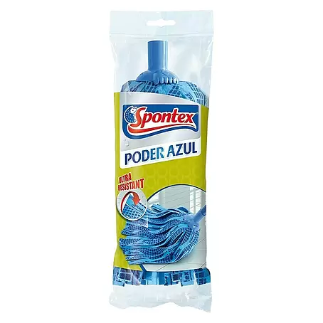 Spontex  Fregona de repuesto Poder Azul