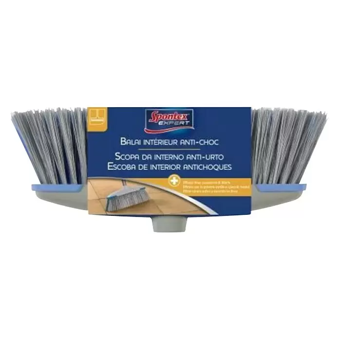 Spontex Escoba para barrer Antichoque - Largo: 33 cm - Vista frontal