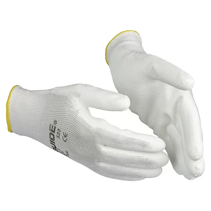 Guide Schutzhandschuhe 522 - 10, Weiß, 6 Stk. - Diagonale Ansicht
