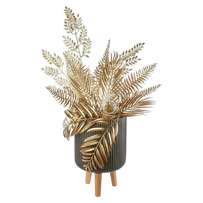 Decoratief artikel - Goud, 1 stk. - Vooraanzicht