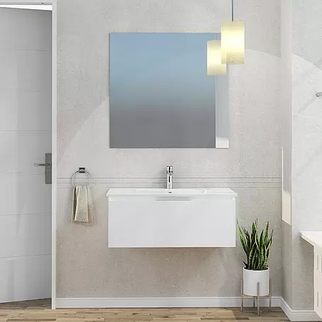 Mueble de lavabo Plano
