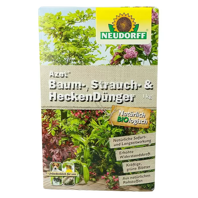 Neudorff Azet Strauch- & Heckendünger - 1 kg - Vorderansicht