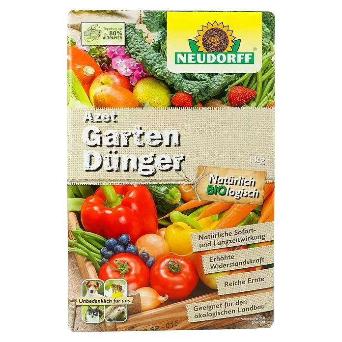 Neudorff Fertofit Gartendünger - 1 kg - Vorderansicht