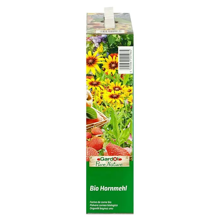 Gardol Pure Nature Bio-Hornmehl - 2,5 kg, Inhalt ausreichend für ca.: 50 m² - Rechte Seitenansicht