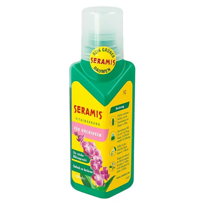 Seramis Vitalnahrung - 200 ml, Inhalt ausreichend für ca.: 40 l - Vorderansicht