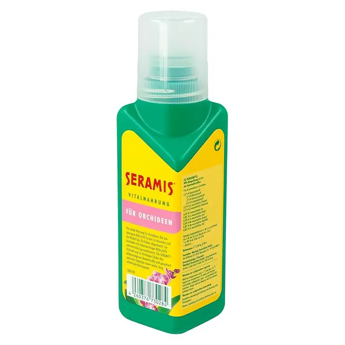 Seramis Vitalnahrung - 200 ml, Inhalt ausreichend für ca.: 40 l - Rückansicht